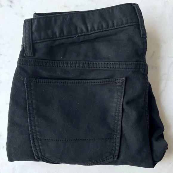 Bananas Republic Men’s Slim Fit Travel Black Stretch Cotton Jeans Size 30x32 - Picture 2 of 7